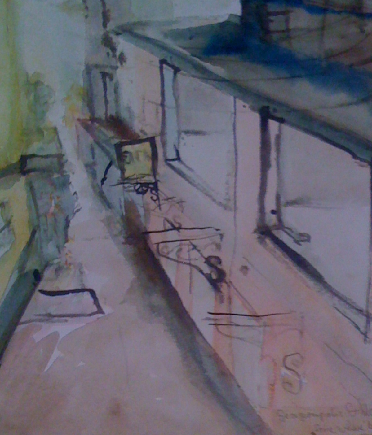 Straße in Lappa auf Kreta